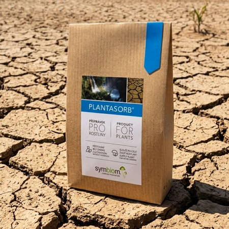 Plantasorb z hydrożelem – magazyn wody dla roślin – 750 g Symbiom