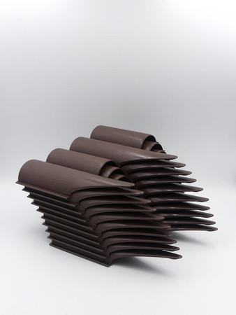 Obrzeże Palisada BRĄZOWE – 2,5 m Bradas