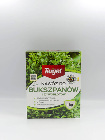 Nawóz do bukszpanów i żywopłotów – z mikroelementami – 1 kg Target