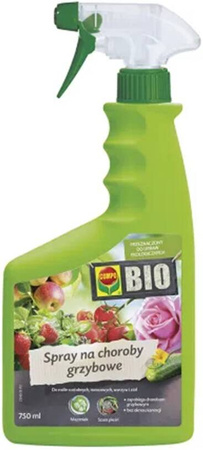 BIO spray na choroby grzybowe do róż, storczyków, pelargonii, owoców i warzyw – 750 ml COMPO