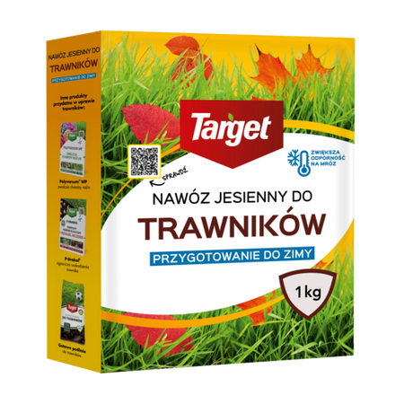 Nawóz jesienny do trawników przygotowujący do zimy – 1 kg Target