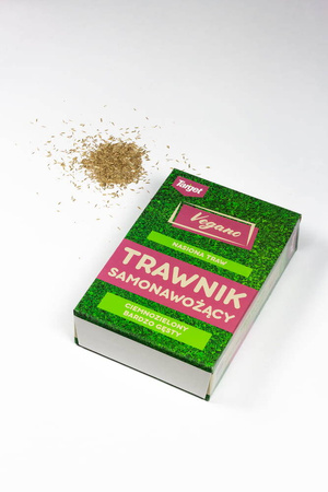 Trawnik samonawożący – nasiona traw z mikrokoniczyną 1 kg Vegano