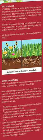 Nawóz 3w1 do trawników z odchwaszczaczem – na trawnik z chwastami – 3 kg Compo