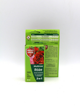 Multirose 2w1 – Na Szkodniki i Choroby Róż – 50 ml Protect Garden