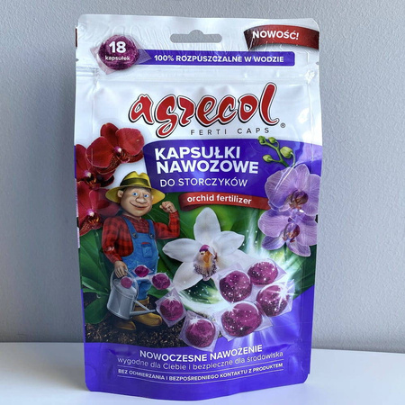 Kapsułki Nawozowe – Do Storczyków – 18 szt. Agrecol