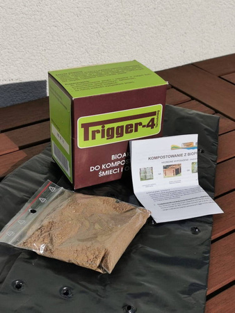 Preparat Do Kompostowania TRIGGER-4 100 g + 2 worki 80 l