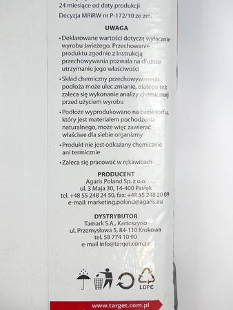 Ziemia Podłoże Do Pomidorów i Ziół – Domowa Plantacja – 20 l Target