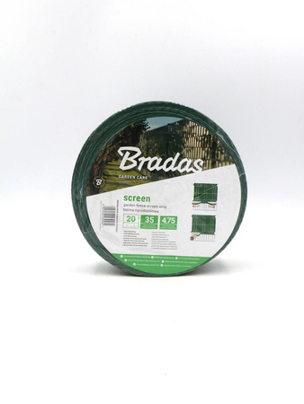 Taśma Ogrodzeniowa – Zielona – 4,75 cm x 35 m Bradas