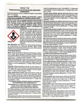 Molufries 5 GB – Na Ślimaki – 500 g Sumin