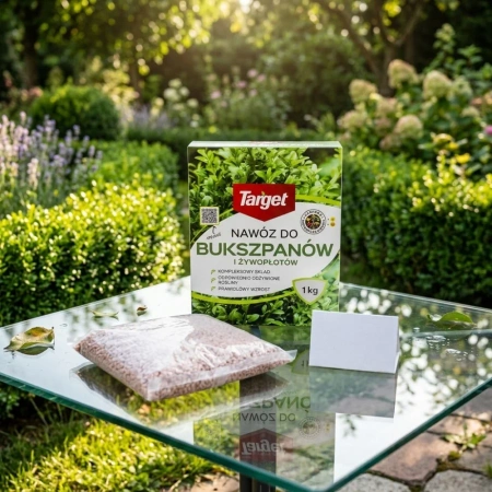 Nawóz do bukszpanów i żywopłotów – z mikroelementami – 1 kg Target