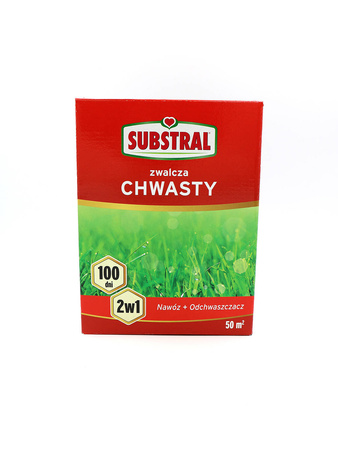 Nawóz do trawnika 100 Dni zwalczający chwasty – 1 kg Substral