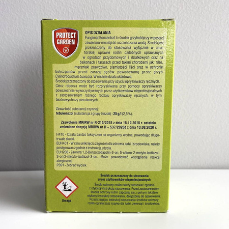 Fungimat – Zwalcza Choroby Ozdobnych – 50 ml Protect Garden