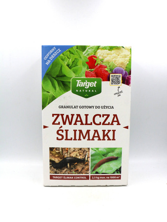 Ślimak Control – Granulat Zwalczający Ślimaki – 2,5 kg Target