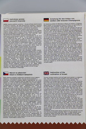 Pieczarka Brązowa – Zestaw Do Uprawy Grzybów – 3 l Exotic Grow Planto