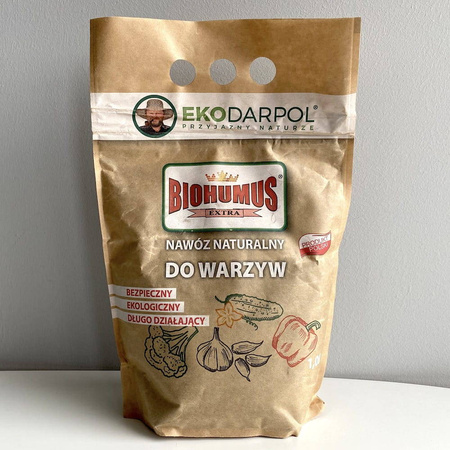 Biohumus Extra Sypki – Do Warzyw – 1 l Ekodarpol
