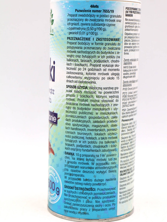Granulat Na Mrówki – Mrówkozol – 500 g Sumin