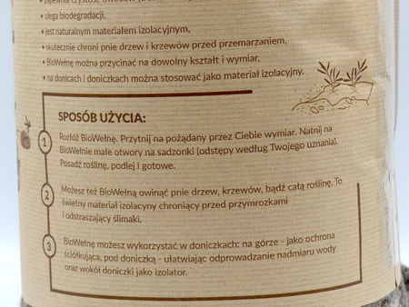 BioWełna Mata Ściółkująca – 0,8x5 m Agrimpex