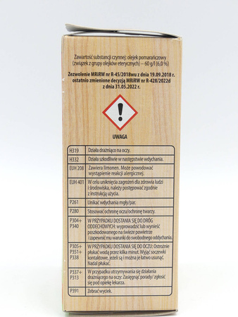 Limocide 3w1 na przędziorki, mszyce, skoczki – zwalcza szarą pleśń, rdzę i mączniaka  – 50 ml Protect Garden