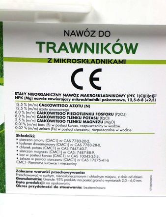 Nawóz do trawnika zagęszczający murawę z mikroelementami – 8 kg Target