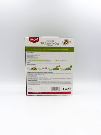Nawóz do trawnika z mchem (wspiera usuwanie mchu) – 1 kg Target