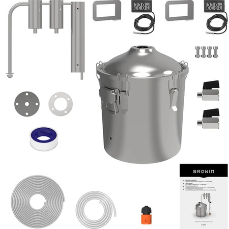 Destylator klasyczny CONVEX 30L- 2 odstojniki Browin