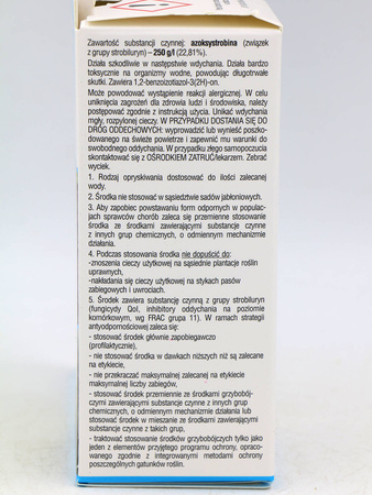 Amistar 250 SC Zwalcza Mączniaki, Szarą Pleśń i Czerń Krzyżowych – 50 ml Sumin