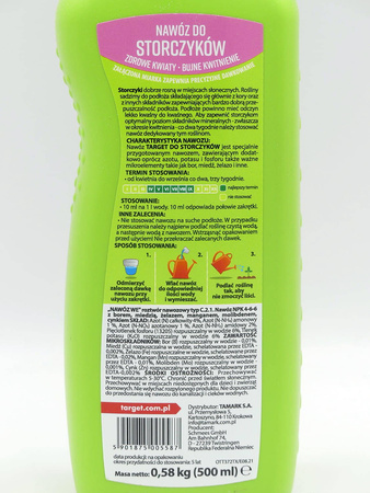 Płynny Nawóz Do Storczyków – Moc Kwiatów – 0,5 l Target