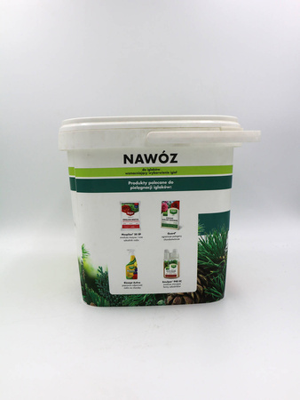 Nawóz do iglaków wzmacniający wybarwienie igieł z magnezem – 4 kg Target