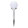 Lampa Solarna LED – Biała Kula – 10 cm