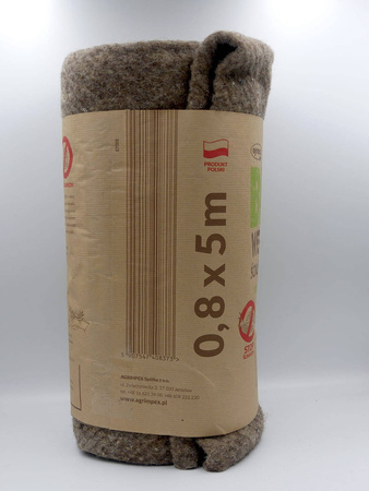 BioWełna Mata Ściółkująca – 0,8x5 m Agrimpex