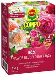 Nawóz do róż w gruncie i w donicach – długo działający – 850 g Compo