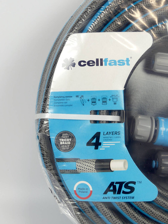 Zestaw SMART PRO – Wąż 20 m + Zraszacz + Przyłącza – 13-490 Cellfast