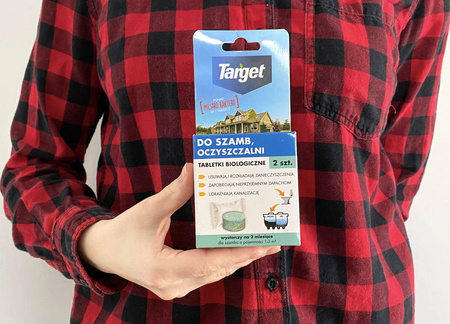 Tabletki Biologiczne Do Szamba i Oczyszczalni – 2 szt. Target