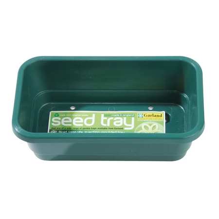 Zestaw: Mini pokrywka do tacy wysiewowej + Mini taca do wysiewu z otworami - 16,5x9,5 cm – Garland