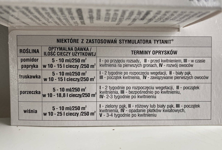 Tytanit poprawia zawiązywanie owoców – 10 ml Sumin