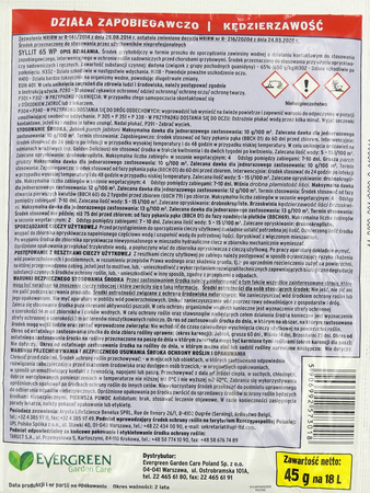 Syllit 65 WP – Zwalcza Choroby Drzew Owocowych – 45 g Substral
