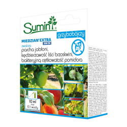 Miedzian Extra 350 SC - na choroby warzyw i drzew owocowych 10 ml