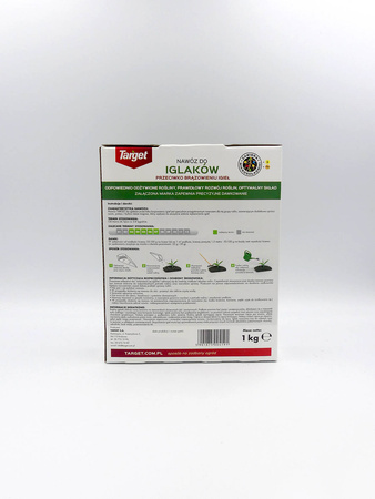 Nawóz do iglaków przeciw brązowieniu igieł – 1 kg Target