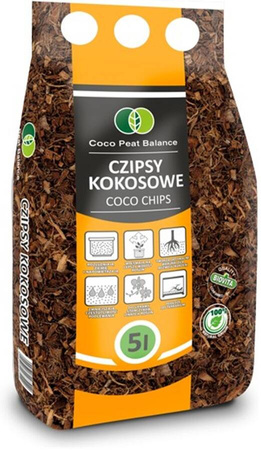 Czipsy kokosowe - naturalne podłoże 5l - Biovita