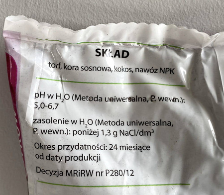 Podłoże Ziemia Do Storczyków – Z Nawozem – 5 l Target