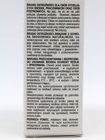 Pełzakol Extra GR – Zwalcza Ślimaki – 200 g Sumin