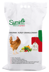 Obornik Kurzy Granulowany - Nawóz Naturalny 15 l