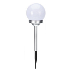 Lampa Solarna LED – Biała Kula – 10 cm
