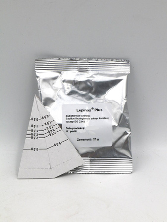 Lepinox Plus na ćmę bukszpanową, gąsienice motyli i zwójki – 25 g Sumin