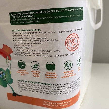 BluKlar 3w1 – Do Czyszczenia Oczek Wodnych i Stawów – 3 kg bioExpert