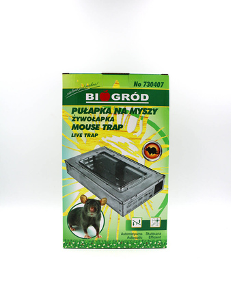 Pułapka Żywołapka Na Myszy – Metalowa – Biogród