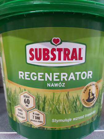 Nawóz do trawnika regenerujący murawę – Regenerator 60 dni – 5 kg Substral