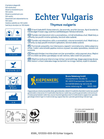 Tymianek – Wieloletni – Kiepenkerl