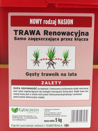Trawa Samo Zagęszczająca – Renowacyjna – 5 kg Substral