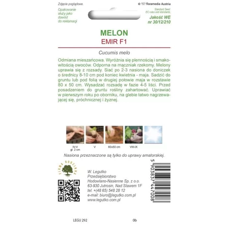 Melon Emir F1 1 g - Legutko